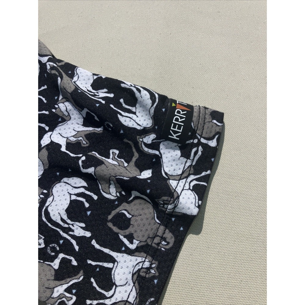 Youth Kerrits Equestrian Collared Quarter Zip Dri Fit Shirt Size Large - Picture 3 of 6